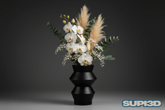 3D Luxury Vase 042: A Guide to Digital Elegance and Smart Printing