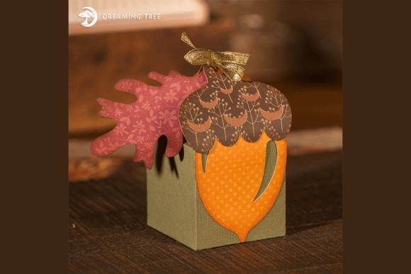 Acorn Truffle Box SVG: Fall Crafting Guide
