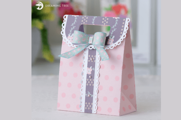 Elevate Your Gifting with the Dainty Gift Bag SVG Design
