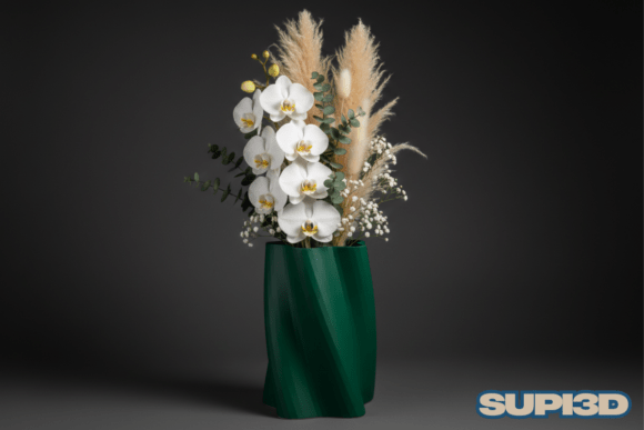 Elevate Your Interior with the 3D Luxury Vase 041 Design