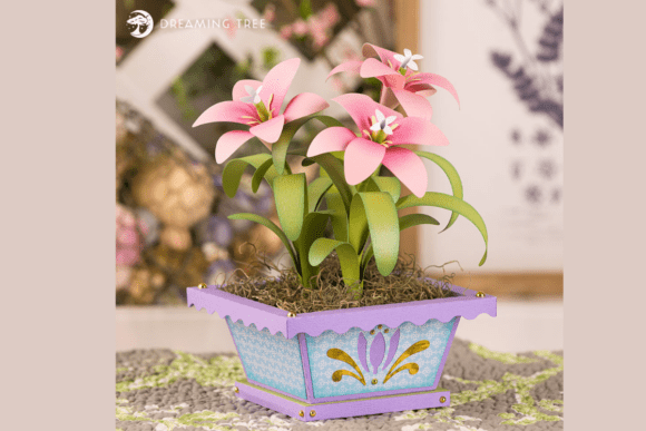 Fairy Lilies SVG: Enchanting Design Assets