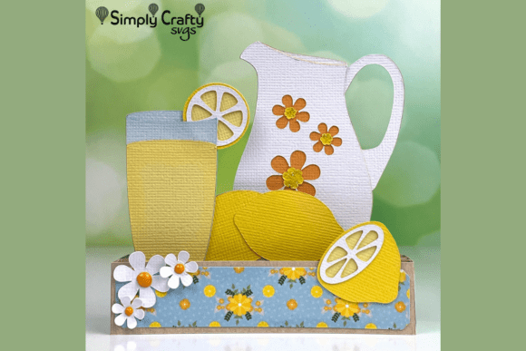 Fresh Lemonade Card SVG: A Summer Craft Staple