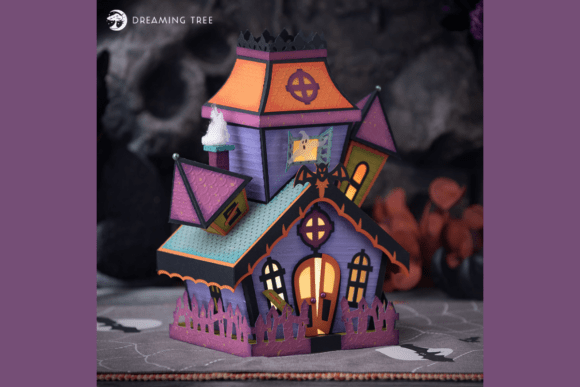 Ghostly s Guest House SVG: A Haunting Luminary