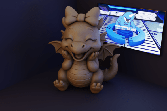 Happy Female Dragon: A New Era of Joyful 3D Printing