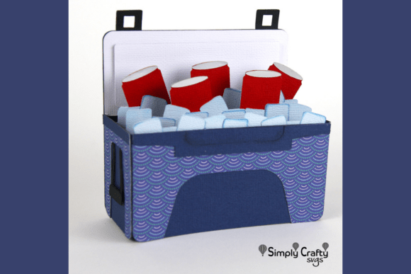 Ice Cooler with Cans Card SVG: The Ultimate Pop-Up Invitation for Summer Celebrations