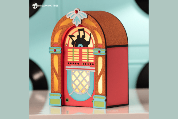 Jivin Jukebox SVG: A Retro Centerpiece for Modern Celebrations