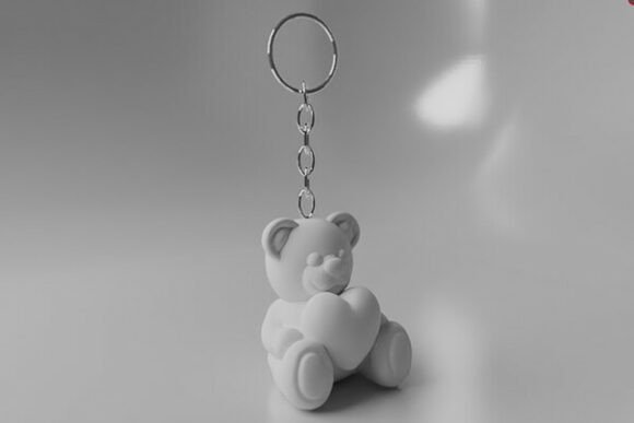 Mastering the Bear Heart STL Printing File Keychain for Custom 3D Projects