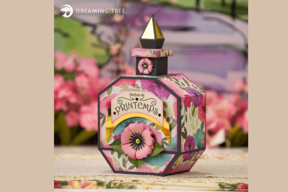 Perfume Bottle Gift Box SVG: Elevating Craftsmanship with Digital Precision