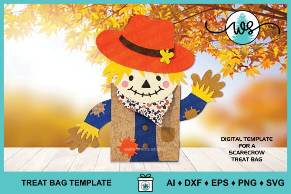 Scarecrow Autumn Halloween Treat Bag: A Creative Craft Guide